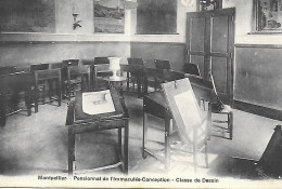 34)   MONTPELLIER  - Pensionnat De L' Immaculée Conception  - Classe De Dessin - Montpellier