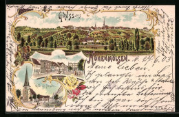 Lithographie Hohenmölsen, Neumarkt, Kirche Mit Altmarkt  - Other & Unclassified