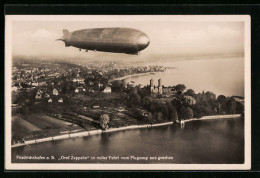 AK Friedrichshafen, Graf Zeppelin In Voller Fahrt  - Airships