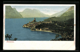 Cartolina Malcesine, Ortsansicht Mit See  - Autres & Non Classés