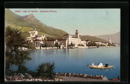 Cartolina Gardone-Riviera /Lago Di Garda, Ortsansicht Mit See  - Andere & Zonder Classificatie