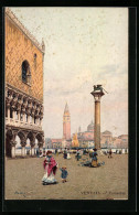 Cartolina Venezia, Piazzetta  - Venezia (Venice)