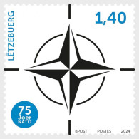 Luxembourg 2024 NATO 75 Ann Stamp MNH - NATO