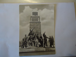 GERMANY POSTCARDS  1977  Mohn Und Buchenwald  STATUE - Other & Unclassified
