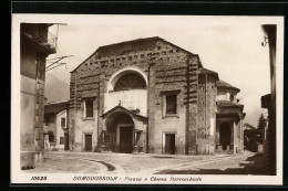 Cartolina Domodossola, Piazza E Chiesa Parocchiale  - Andere & Zonder Classificatie