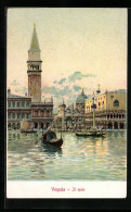 Lithographie Venezia, Il Molo  - Venezia (Venedig)