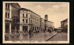 Cartolina Mestre, Riviera XX Settembre, Galleria Vittorio Emanuele  - Andere & Zonder Classificatie