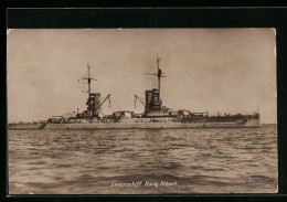 AK Linienschiff König Albert  - Krieg