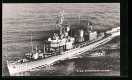 AK Kriegsschiff USS Brownson DD-868  - Warships