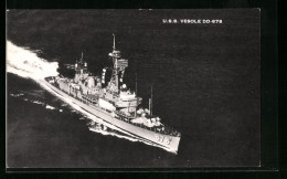 AK USS Vesole DD-878, Kriegsschiff  - Oorlog