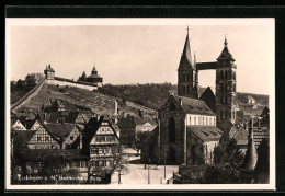 AK Esslingen A. N., Stadtkirche Und Burg  - Esslingen