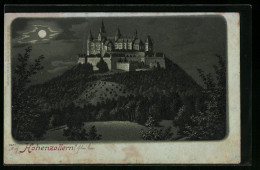 Mondschein-Lithographie Hohenzollern, Blick Auf Schloss Hohenzollern  - Sonstige & Ohne Zuordnung