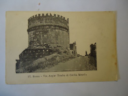 ITALY POSTCARDS  LAZIO ROMA VIA APPIA - Autres & Non Classés