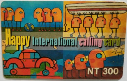 Taiwan NT 300 Prepaid - Happy International Calling Card - Taiwán (Formosa)