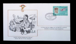 CL, FDC, Premier Jour, Roumanie, Posta Romania, Bucuresti, 18 XII 1976, Aviateur: Anthony Fokker, Frais Fr 1.85 E - FDC