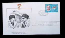 CL, FDC, Premier Jour, Roumanie, Posta Romania, Bucuresti, 18 XII 1976, Aviateur: Andrei N. Tupolev, Frais Fr 1.85 E - FDC