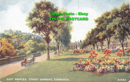 R453220 East Princes Street Gardens. Edinburgh. A1883. Art Colour. B. F. C. Parr - World