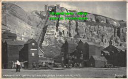 R453469 680. Hastings. East Hill Lift And Fishermens Church And Netshops. Judges - World