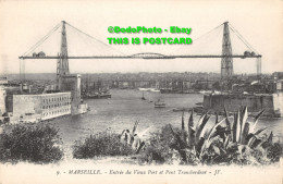 R453480 9. Marseille. Entree Du Vieux Port Et Pont Transbordeur. JF - Monde