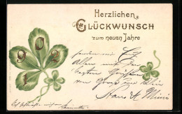 AK Jahreszahl 1902 Mit Kleeblatt  - Other & Unclassified