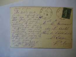 FRANCE    POSTCARDS MOUEN GREETING  1919 - Other & Unclassified