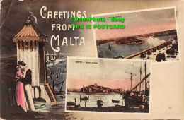 R453546 Greetings From Malta. Made In Italy - Monde