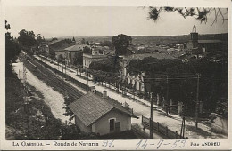 X126197 CATALUNYA BARCELONA VALLES ORIENTAL  LA GARRIGA RONDA DE NAVARRA ESTACION DE TREN FERROCARRIL - Barcelona