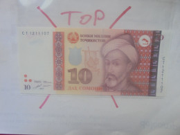 TADJIKISTAN 10 SOMONI 2017 Neuf (B.33) - Tagikistan