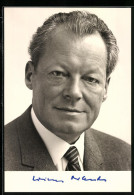 AK Willy Brandt, Bundeskanzler Und Vorsitzender Der SPD  - Hommes Politiques & Militaires