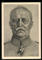 Künstler-AK Erich Ludendorff Im Portrait  - Personaggi Storici