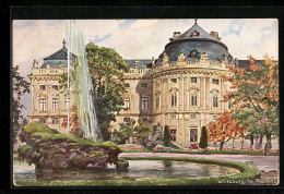 Künstler-AK Richard Wagner: Würzburg, Kgl. Residenz  - Wagner, Richard