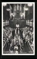 Pc The Queen`s Von England Procession Leaving Westminster Abbey, 1937  - Familles Royales