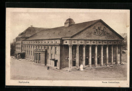 AK Karlsruhe, Neues Konzerthaus  - Karlsruhe