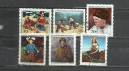 2646-ALEMANIA DEMOCRATICA DDR SERIE COMPLETA PINTURA ARTE 1968 Nº1089/1094 - Used Stamps