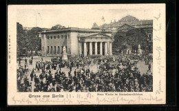 AK Berlin, Neue Wache Im Kastanienwäldchen  - Mitte