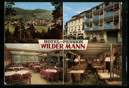 AK Königstein /Frankenalb, Ortsansicht, Hotel-Pension Wilder Mann  - Other & Unclassified