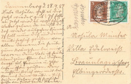 Bahnpost (Ambulant; R.P.O./T.P.O.) Dannenberg-Uelzen (ZA2580) - Storia Postale