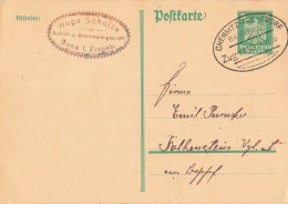 Bahnpost (Ambulant; R.P.O./T.P.O.) Chemnitz-Aue-Adorf (ZA2582) - Lettres & Documents