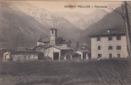 BOBBIO PELLICE-TORINO-PANORAMA-CARTOLINA  VIAGGIATA IL 5-5-1931 - Autres & Non Classés