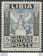 1940 Libia Vittoria Alata Bc. MNH Sassone N. 163 - Altri & Non Classificati