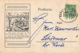 Bahnpost (Ambulant; R.P.O./T.P.O.) Berlin-Hamburg (ZA2597) - Lettres & Documents