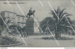 Af669 Cartolina Bari Citta' Monumento A Umberto I - Bari