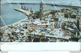 Af666 Cartolina Bari Citta' Panorama Del Porto - Bari