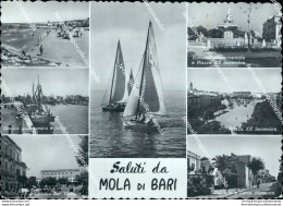 Af707 Cartolina Saluti Da Mola Di Bari - Bari