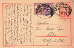 Bahnpost (Ambulant; R.P.O./T.P.O.) Halberstadt-Tanne (ZA2599) - Briefe U. Dokumente
