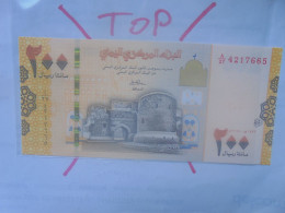 YEMEN 200 RIALS 2018 Neuf (B.33) - Jemen