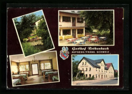 AK Aufsess /Fränk. Schweiz, Gasthof Rothenbach, Bes.: Fam. Rothenbach  - Andere & Zonder Classificatie