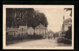 CPA Moulins-la-Marche, Entrée Du Bourg, Route De Mortagne  - Moulins La Marche