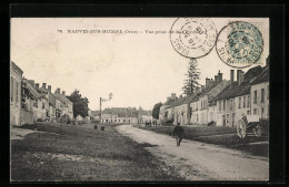 CPA Mauves-sur-Huisne, Vue Prise Du Bas Du Bourg  - Other & Unclassified