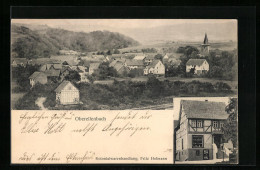 AK Oberellenbach, Kolonialwarenhandlung Fritz Hofmann, Teilansicht  - Sonstige & Ohne Zuordnung
